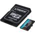 Kingston 256GB microSDXC Canvas Go Plus 170MB/s Read UHS-I C10 U3, V30 Memory Card